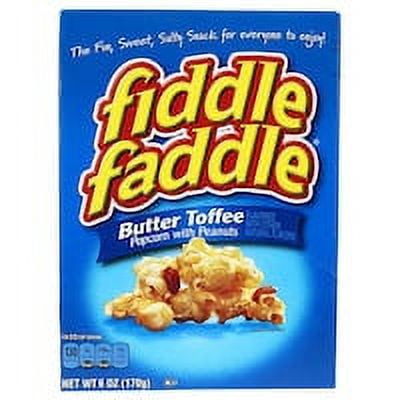 Fiddle Faddle Butter Toffee Popcorn with Peanuts, 6-oz. (2 Boxes)