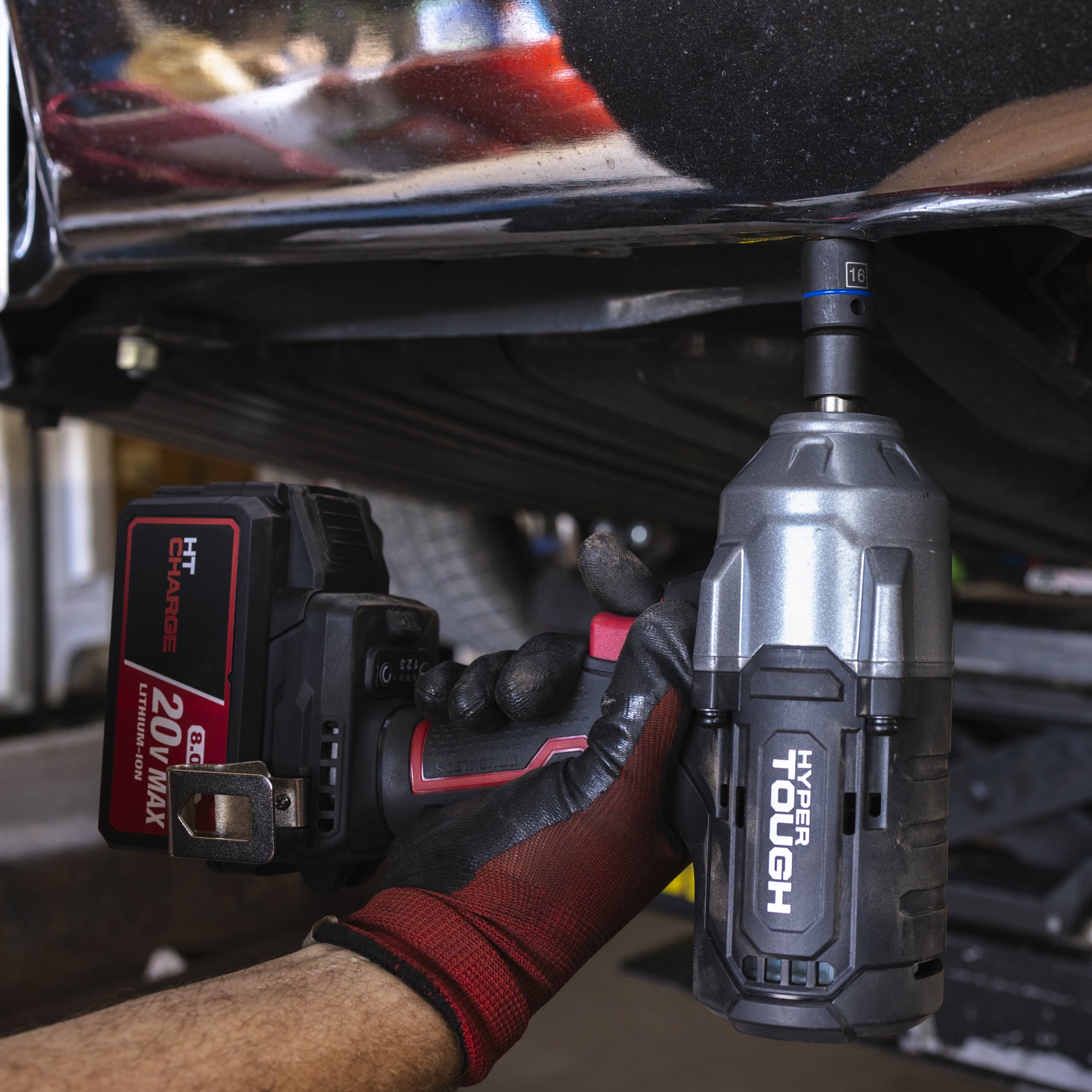 Hyper Tough 11-Piece 3/8-inch Drive Impact Metric Socket Set (mm)