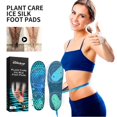 thumbnail image 3 of 1-6pcs SOUTH MOON SOA06-A082-1-BK1 Breathable Ice Silk Insoles Varicose Veins Joint Pain Relief Foot, 3 of 5