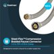 thumbnail image 2 of Conector para grifo Eastman de 152 cm Steel-Flex trenzado 1/2 x 3/8", 2 of 6