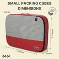 thumbnail image 3 of Juego de 5 maletas Packing Cubes Dot&Dot Small, 3 of 9