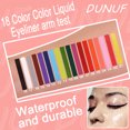 thumbnail image 5 of DUNUF 1 Uds delineador de ojos líquido resistente al agua de larga duración: resistente a las manchas, a prueba de transferencia, perfecto para crear looks dramáticos, 5 of 5