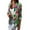 Green, variant on Women'S Blazers & Suit Jackets Fashion L Multicolor Printed Suit and Long Trousers Temperat Lapel Suit