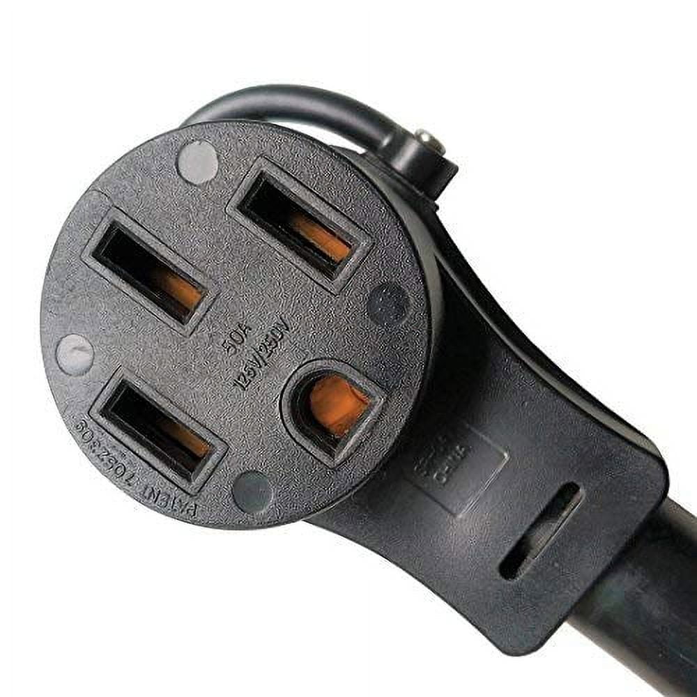 Parkworld 692378 Welder Adapter Cord Welding NEMA 14-60P Male to RV NEMA 14-50R, 50AMP, 1.5FT