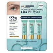 RoC Hydrate and Plump Eye Cream 0.6 oz 3-pack