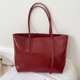 thumbnail image 1 of Back to School Saving! Feltree Shoulder Bags Ladies Satchel Fashion High Capacity Leather Handbag Single Shoulder Tote-bag,Wine, 1 of 3