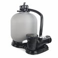 thumbnail image 2 of XtremepowerUS 4500GPH 19" Sand Filter with 1.5HP Above Ground Swimming Pool Pump Media System, 5-Way Valve Filter, 2 of 4