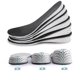 thumbnail image 2 of Plantillas para aumentar la altura, 1 par, de espuma viscoelástica transpirable y dura, para levantar el talón, unisex., 2 of 4