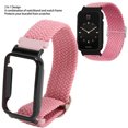 thumbnail image 3 of Braided  Strap, for Mi Band 7 Pro Adjustable Elastic Nylon  Wristband with Protective Frame, 3 of 8