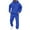 A266-Blue, variant on Men's Relaxed Fit Sweatsuit Set Mens Tracksuit 2 Piece Outfits Casual Sweat Suits For Men Fall Winter Hoodies Athletic Outfits Set Active Pullovers Polo Shirt