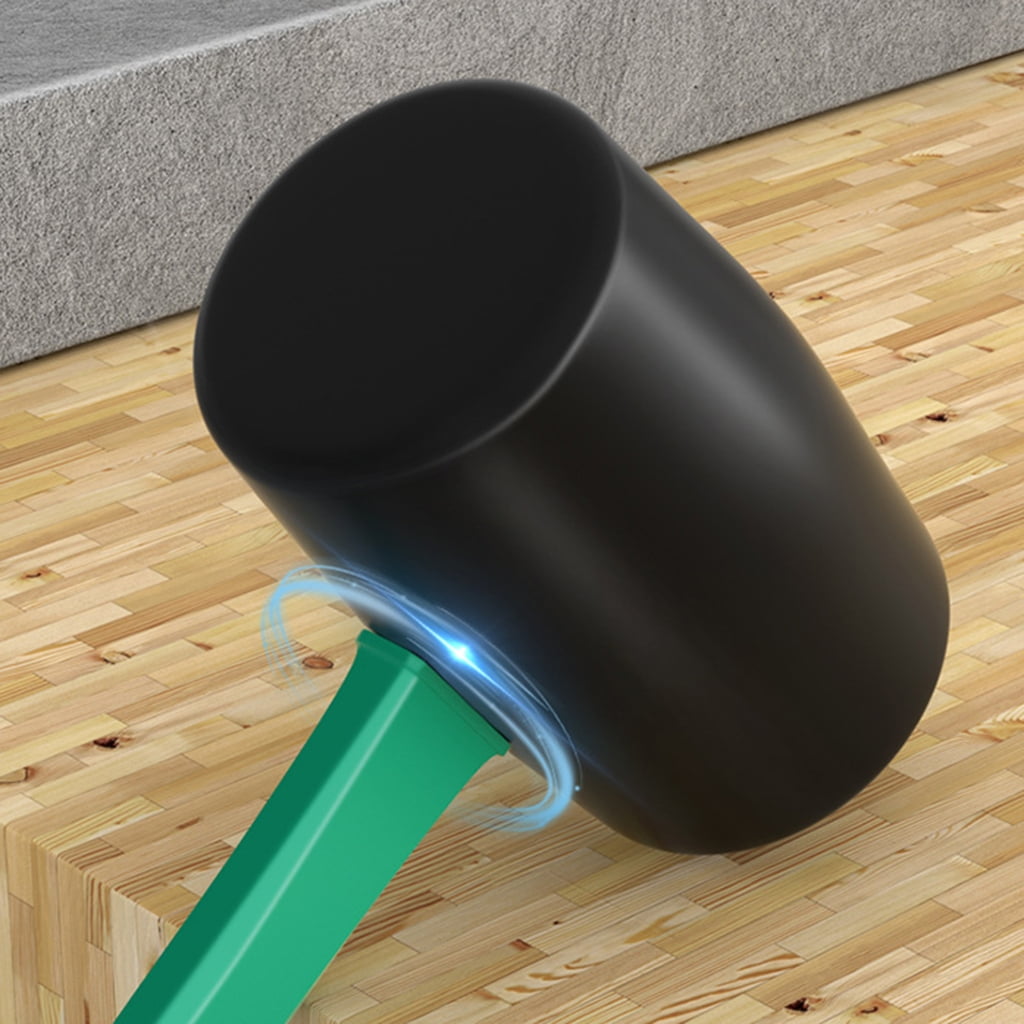Zeiwohndc Rubber Hammer Mallets With Textured Handle For Secure Tile Adjustment Work