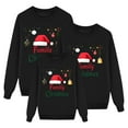 thumbnail image 4 of breaise Family Matching Christmas Sweatshirt Cute Graphic Pullover Casual Crewneck Sweatshirts for Men Women, 4 of 4