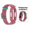 thumbnail image 1 of Brazalete de muñeca de una pieza para Fitbit Ace 3 Fitbit Inspire 2 (rojo sandía), 1 of 5