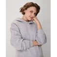thumbnail image 7 of Hanes EcoSmart Women's Fleece Hoodie Light Steel 2XL, 7 of 7