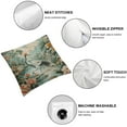 thumbnail image 6 of Ullo0ord Japanese Crane Throw Pillow Covers Chinese Ink Painting Floral Lake Retro Willow Mountain Gray Blue Cozy Pillow Covers Set of 2 Living Room Bedroom Cushion Pillowcases 12x12in, 6 of 7