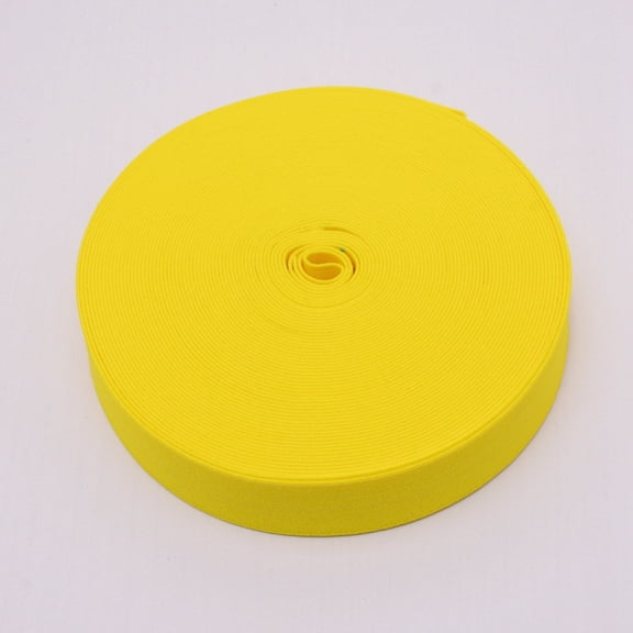 Ultra Wide Thick Flat Elastic Band Webbing Garment Sewing Accessories Yellow 40mm