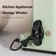 thumbnail image 1 of 1pc Wire Cable Organizer Clip Adhesive Cord Storage Wrapper Winder (Black) Ndcxsfigh Para estrenar, 1 of 6