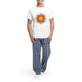 thumbnail image 5 of CafePress - Internal Sun Men's Light Pajamas - Men's Light Loose Fit Cotton Pajama Set, 5 of 7