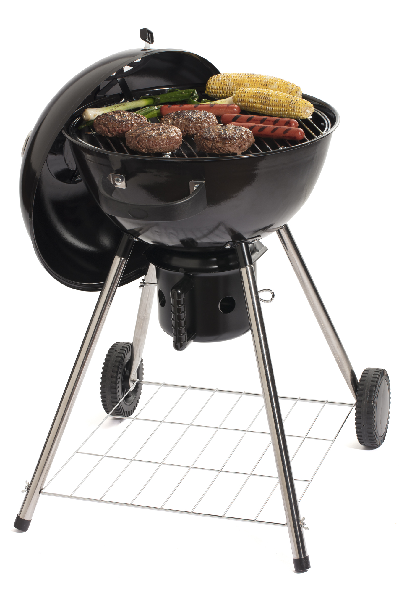 Cuisinart 18' Kettle Charcoal Grill Black - image 2 of 8
