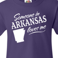 thumbnail image 4 of Inktastic Someone in Arkansas Loves Me Youth T-Shirt, 4 of 5