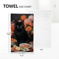 thumbnail image 4 of Nawy Cute Cat Towel Set of 2 Ultrafine Fiber Tea Towels for Kitchen and Bathroom 27.5*16in, 4 of 6