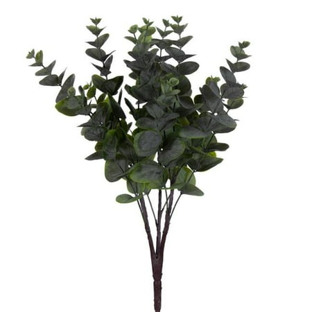 

Vickerman FK234640 19 in. Spiral Eucalyptus Bush Flower Leaf Green - 2 per Bag