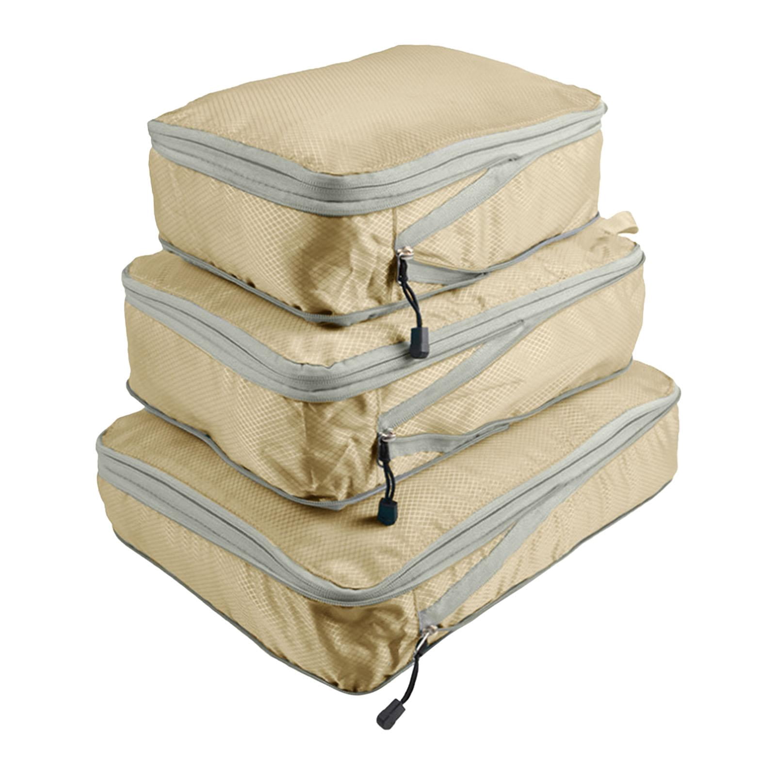 Nishiyuenyi Packing Cube Shoe Bag Pouch Travel Essentials Luggage Organizer Packing Cube for 3pcs