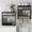 Black 2pack, variant on Towel Rack Bathroom Storage Shelves Over The Toilet with Towel Bar 100% Bamboo Adjustable Height Floating Shelf Wall Shower Shelf for Small Space Bathroom Kitchen Multi Usage (Black-1Pack)