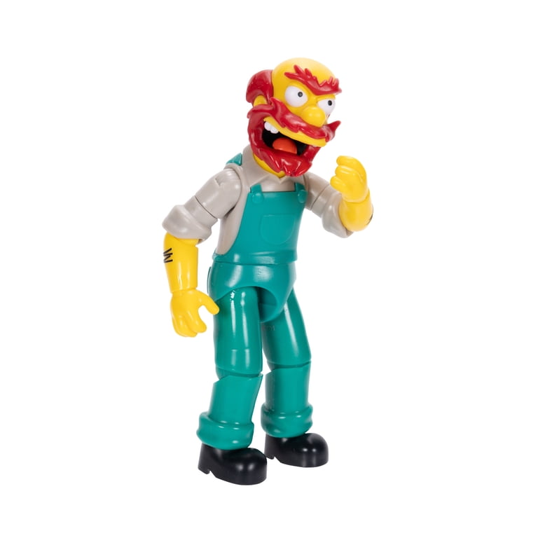 The Simpsons Groundskeeper Willie Action Figure, 5 inch + more