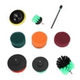 thumbnail image 4 of Kit de cepillo de limpieza eléctrico, kit de cepillo de limpieza eléctrico Accesorio de cepillo de taladro Cepillo de fregado eléctrico Confiable y duradero, 4 of 8