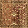 thumbnail image 1 of Ahgly Company Indoor Square Persian Brown Traditional Area Rugs, 3' Square, 1 of 4