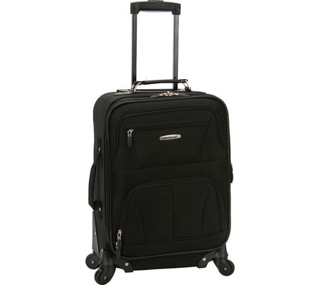 rockland luggage 19 inch expandable spinner carry on