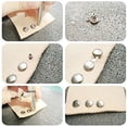 thumbnail image 6 of 100pcs DIY Rivet Rivet Rivet Metal Board - Silver, 6 of 6