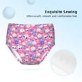 Adobk Skull Blue Flower Print 100 Cotton Girls Underwear Comfort