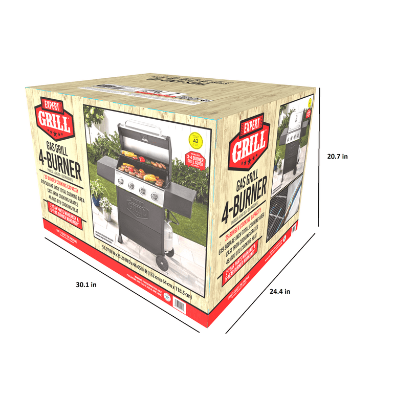 Expert grill cheap 4 burner