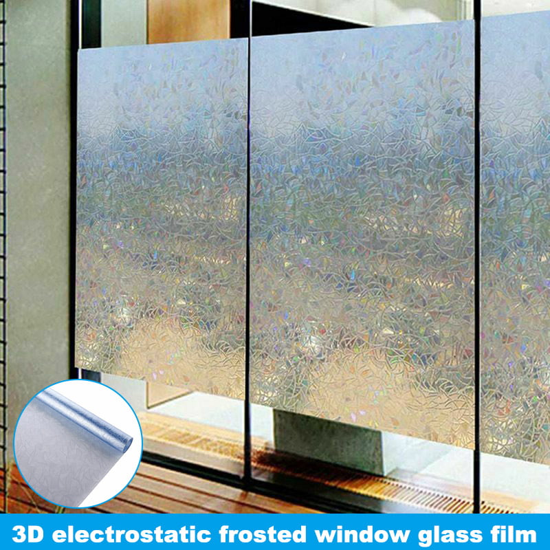New Bathroom Home Glass Window Privacy Film Static electricity Sticker Frosted 