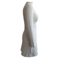 thumbnail image 4 of Vestido George Talla M Trenzado Blanco, 4 of 4