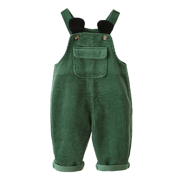 MEZZALL Kids Onesie Boys Corduroy Overalls Dungarees Toddler Kids Soft Comfort Overall Onesie With Adjustable Straps Casual Wear Durable Stylish Children Overalls Leisure One-Pieces