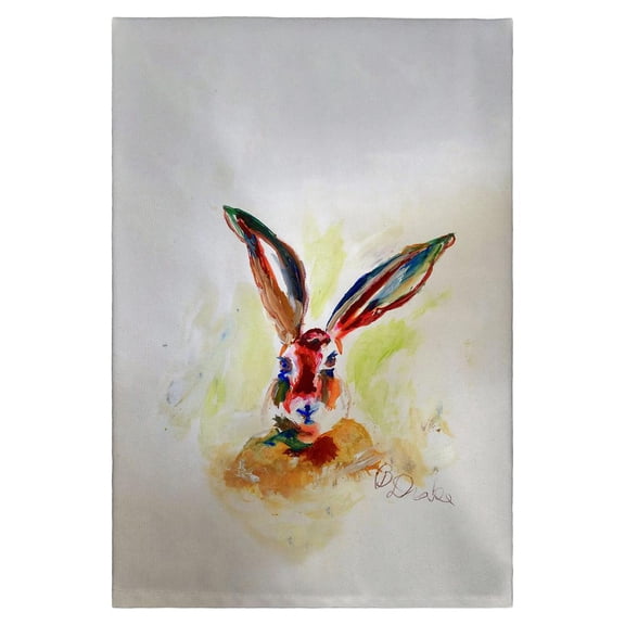 Betsy Drake Interiors Jack Rabbit Guest Towel