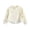Beige Top for Girls, variant on Round Neck Bow Lace Ruffle Top Girls Raglan Sleeve Curved Edge Casual Cute Pullover Beige 2-3 Years