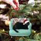 thumbnail image 2 of Adorno colgante DXING gato negro en forma de T decoración navideña, 2 of 5