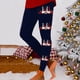 thumbnail image 1 of MKLEKYY Leggings para mujer, leggings de entrenamiento, leggings con estampado navideño, pantalones de bloques de color, leggings suaves y elásticos. 4876, 1 of 4