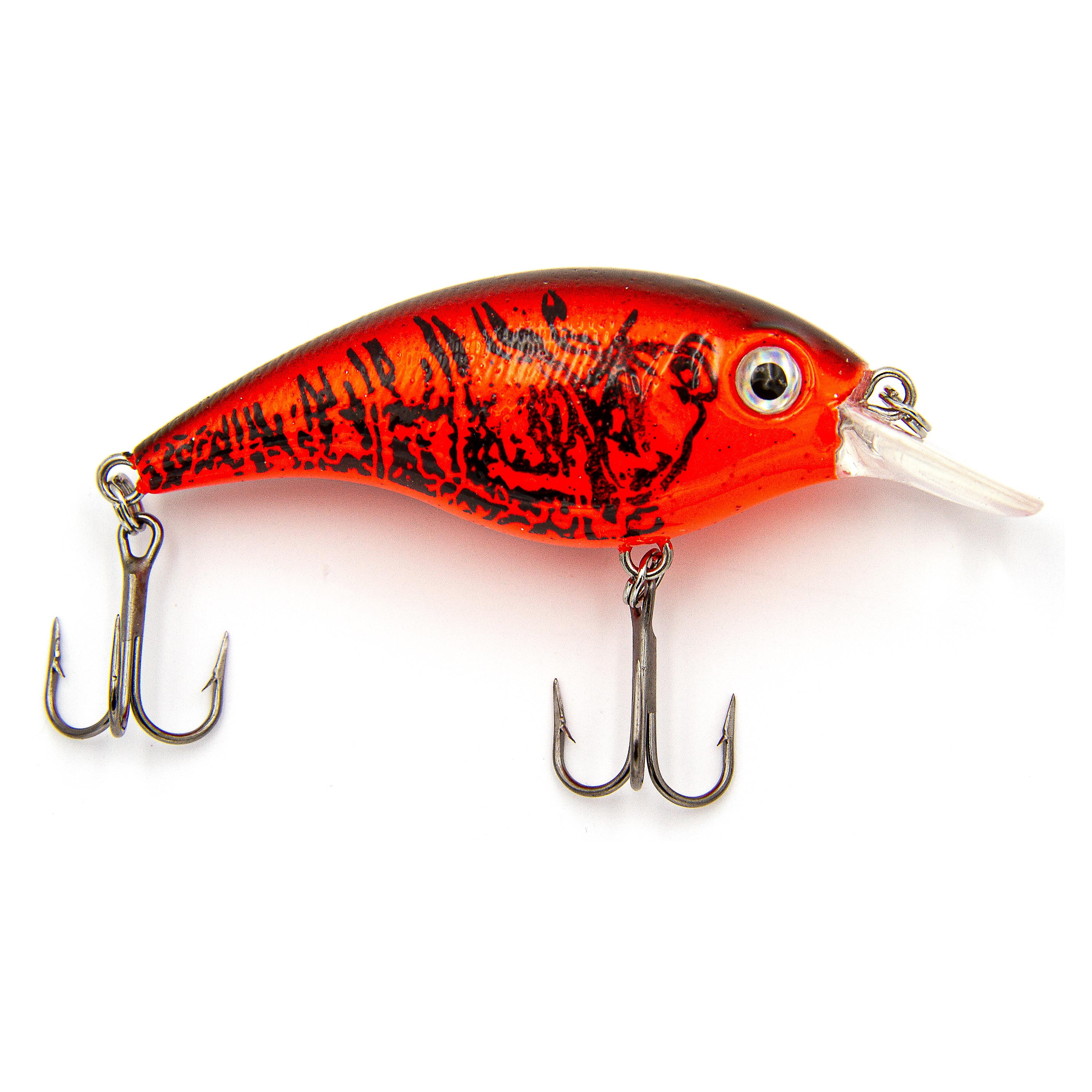 (3 pack) Ozark Trail 1/3 Ounce Crawfish Crankbait Fishing Lure
