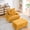 Orange, variant on 39 - inch - Exquisite Tufted Look - Living Room - Comfortable Single Seater with Ottoman