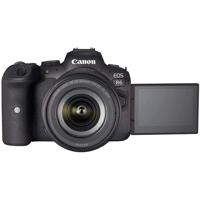 Canon EOS R6 20.1 Megapixel Mirrorless Camera with Lens, 0.94