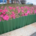 thumbnail image 3 of Green Flexible Plastic Garden Lawn Edging Decorative Fence Path Border Plant, 3 of 7