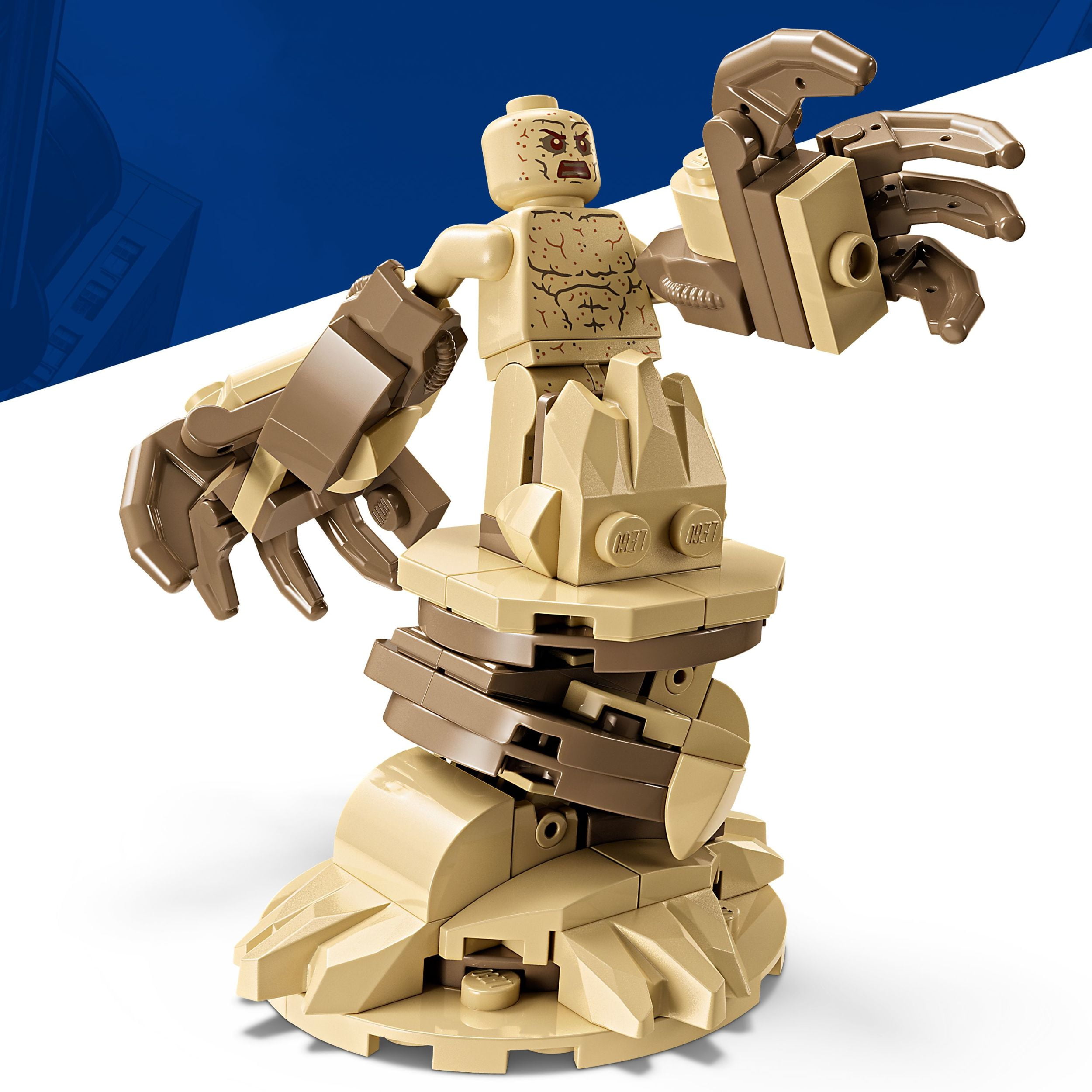 LEGO Marvel Epic Battle: Spider-Man vs. Sandman Building Toy for Boys & Girls - Super Hero Playset W/Venom, Sandman, & Spider-Man Minifigures - Gift Idea for Birthdays - Ages 9+ - 76334