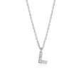 thumbnail image 1 of Diamondlite Collier Mini Initiale en Zircon Cubique - Argent, 1 of 1
