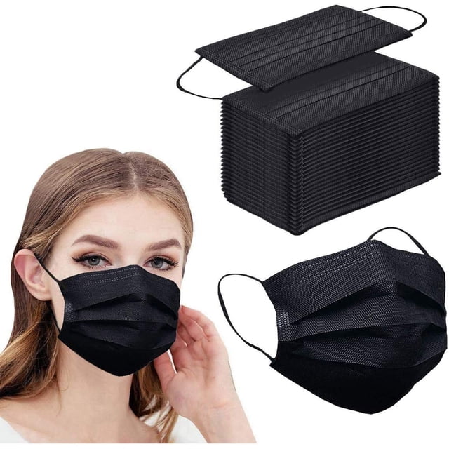 50 mascarillas, mascarillas polares de tres capas, mascarillas desechables, protección contra infecciones, mascarillas protectoras