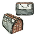 thumbnail image 2 of Small Pet Carrier for Small Dogs and Cats - Waterproof Soft Pet Travel Bag with Meshed Window - TSA Approved Pet Carrier for Cat Travel Bag - 7.9 x 13.8 x 7.9 Inch - Patterned, 2 of 8
